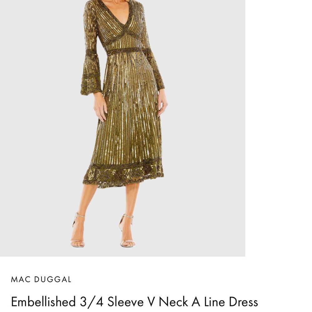 Macduggal dress size 4